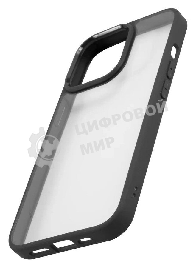 Чехол для Apple iPhone 13 Pro Usams US-BH770 прозрачный/черный (УТ000028119)