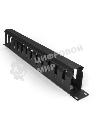 Кабельный органайзер ExeGate CM19-1U-12M-CV (горизонтальный 19