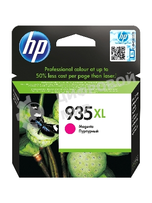 Картридж струйный HP 935XL C2P25AE пурпурный для HP OJ Pro 6830 (825стр.)
