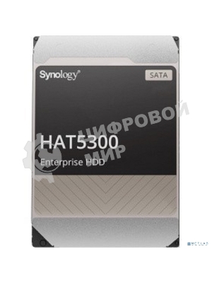 Жесткий диск Synology SATA 12TB 7200RPM 6Gb/S 256MB HAT5300-12T