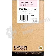 Картридж струйный Epson C13T603C00 светло-пурпурный (220 мл) для Epson St Pro 7800/9800