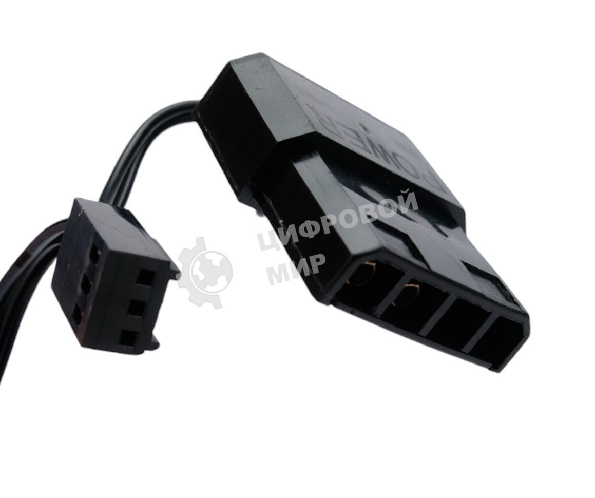 Вентилятор для корпуса Gembird черный, 120 мм, 1200 об/мин, 20.5 дБ, 3 pin