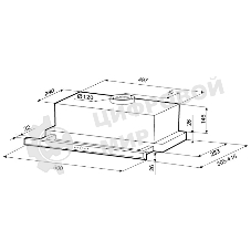 Вытяжка Krona KAMILLA slim 600 white (2 мотора) кухоннаяВстраиваемая; Дизайн: Классический; Режимы работы: Отвод+Циркуляция; Тип управления: Кнопочный; Кол-во скоростей: 3; Тип подсветки: Лампа накаливания; Кол-во ламп: 2; Жиропоглощающий фильтр: есть; Производительность: 550; Потребляемая мощность: 200.