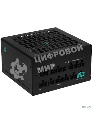Блок питания Deepcool/GamerStorm PQ750G (ATX 3.1, 750W, Full Cable Management, PWM 120мм fan, 80 PLUS GOLD, Active PFC + Half Bridge + DC/DC, Full Japanese Capasitors, Gen5 PCIe) RET