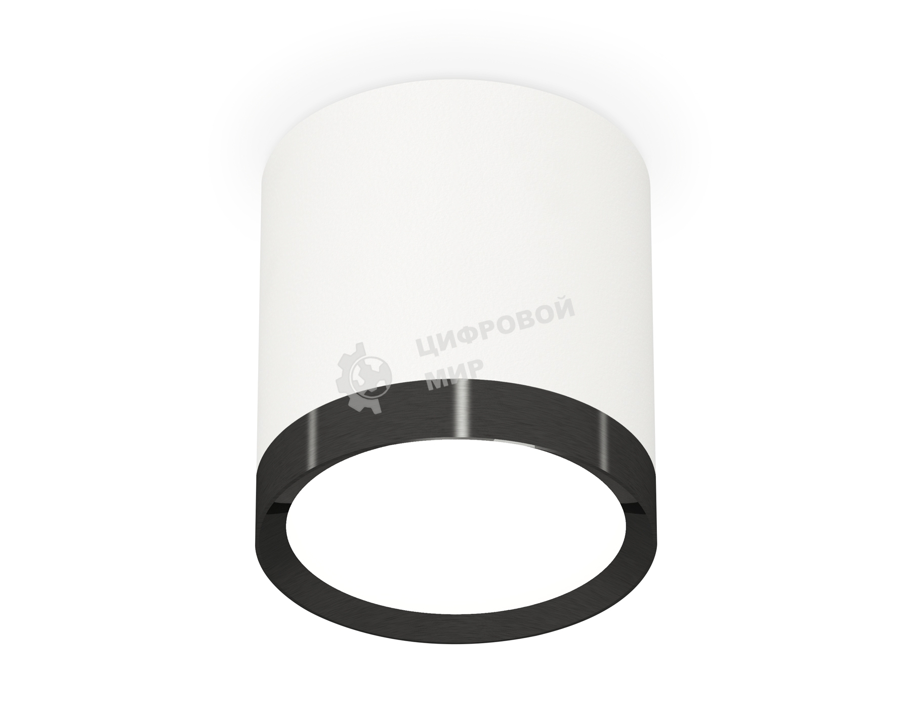 Светильник Ambrella Light XS8141002 SWH/PBK белый песок/черный полированный GX53 (C8141, N8113)