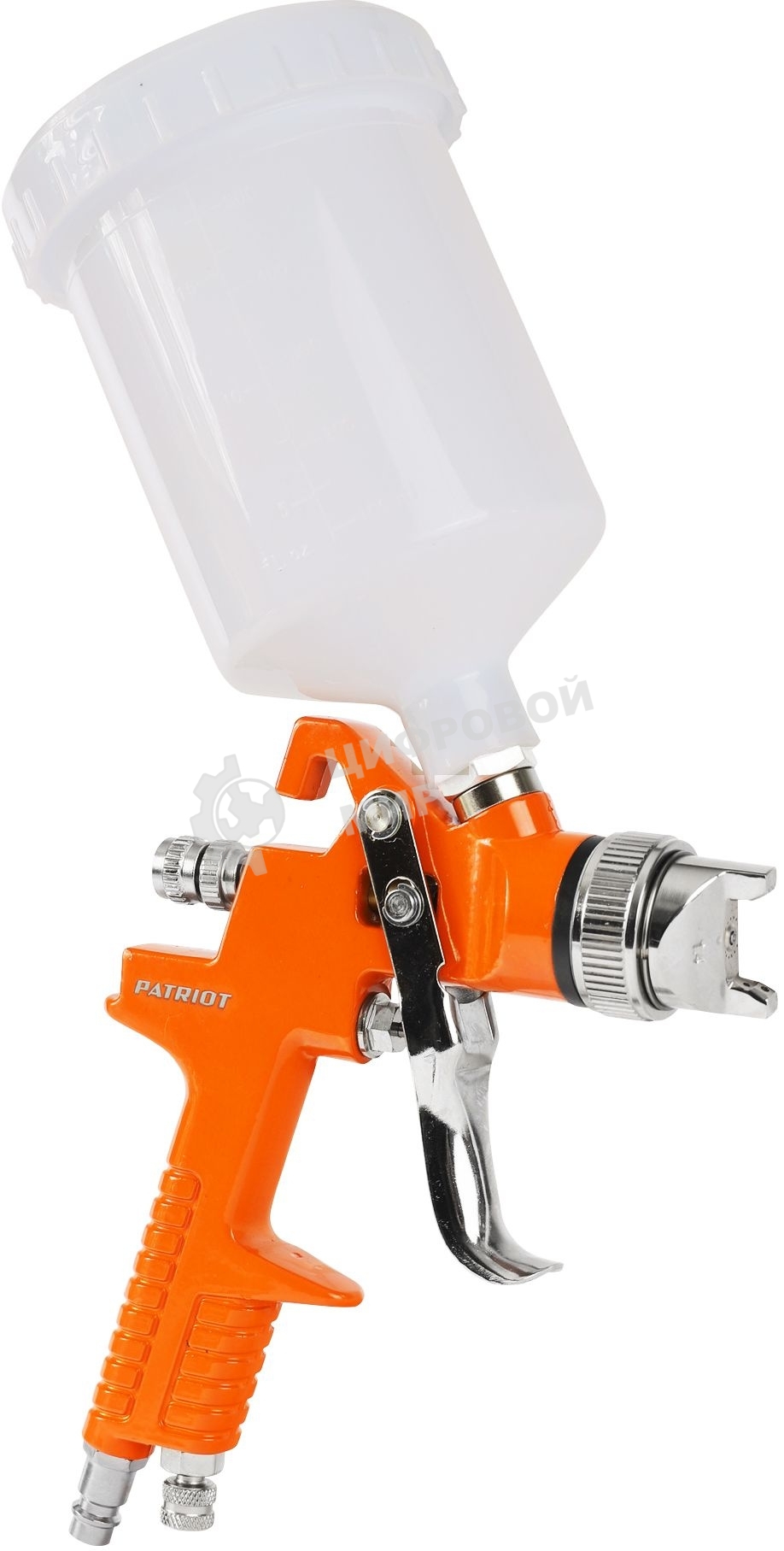 Краскораспылитель Patriot HVLP 1.4A 130л/мин соп.:1.4мм бак:0.6л