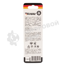 Сверло по металлу Kranz 6 мм 