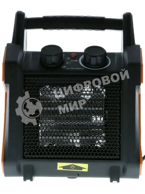 Тепловентилятор Sturm! FH2034CQ, черный/оранжевый, 2000 Вт, 20 м2, термостат