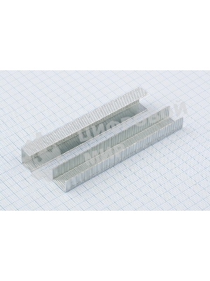 Скобы Gross 8 мм, для мебельного степлера, усиленные, тип 53, 1000 шт.
