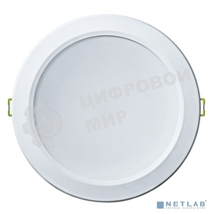 Светильник Navigator NDL-P1-25W-840-WH-LED (аналог Downlight КЛЛ 2х26)