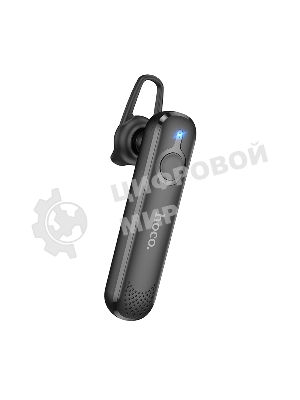 Моно-гарнитура Hoco E63 черный, внутриканальный (моно), Bluetooth, заушное крепление, до 10 ч