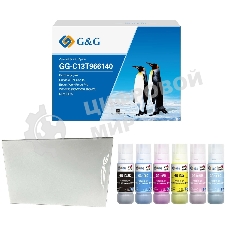 Чернила G&G GG-108-260g-4X6-20 набор 6x70мл для Epson Ecotank L8050/L18050