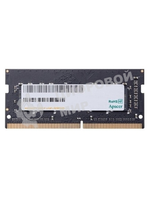 Оперативная память Apacer, DDR4, 16GB (1x16GB), 2666 MHz, CL19, SO-DIMM