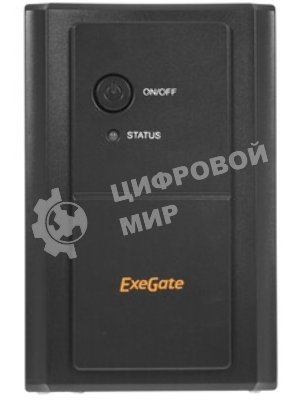 Источник бесперебойного питания ExeGate EP285481RUS SpecialPro UNB-1000.LED.AVR.C13.RJ 1000VA/650W, LED, AVR, 6*IEС-C13, RJ45/11, черный