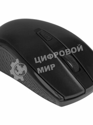 Мышь беспроводная SVEN RX-220W черный, 1600 dpi, радиоканал, USB, кнопки - 4