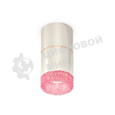 Светильник Ambrella Light XS7405082 PSL/PI серебро полированное/розовый MR16 GU5.3 (C7405, A2073, C7405, N7193)