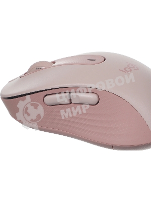 Мышь беспроводная Logitech Signature M650 розовый, 4000 dpi, радиоканал, Bluetooth, USB, кнопки - 5