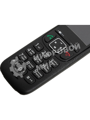 Радиотелефон Dect Gigaset AS690 SYS черный АОН