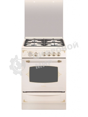 Плита газовая Gefest ПГ 6100-03 0279 бежевый, конфорок 4 шт, духовка 52 л, 60 см x 85 см x 60 см
