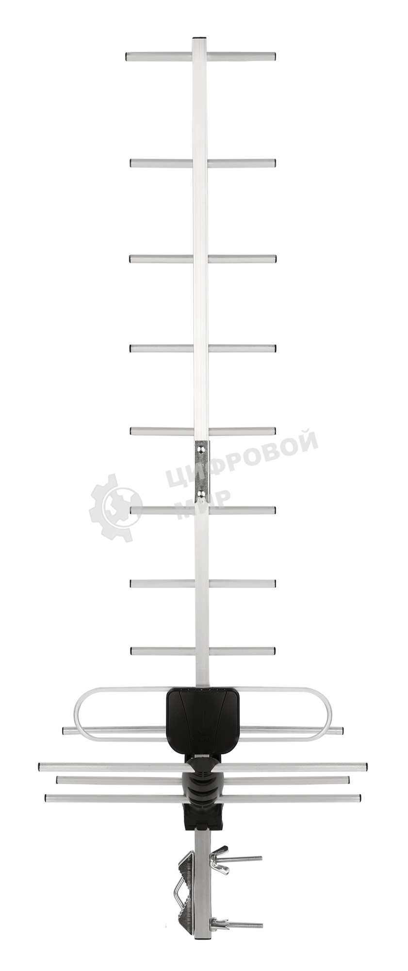 Антенна телевизионная пассивная Hyundai H-TAE260 серебристый