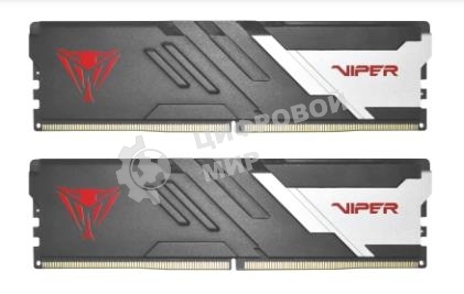 Оперативная память Patriot Viper Venom, DDR5, 32GB (2x16GB), 7200MHz, CL34, DIMM, с радиаторами, RGB, черный