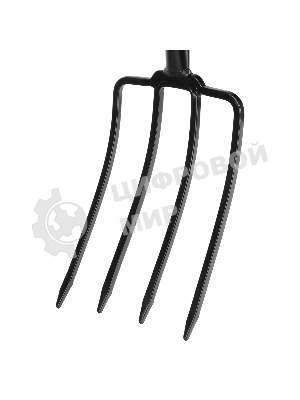 Вилы 4-х рогие, Palisad LUXE садово-огородные, 180х280х1200 мм, цельнометаллические, кованые