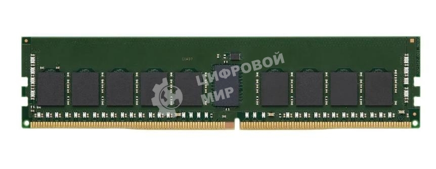 Оперативная память Kingston, DDR4, 16GB (1x16GB), 3200MHz, CL22, ECC, RDIMM