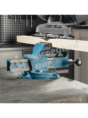 Тиски Россия слесарные,100 мм,поворотные 18663