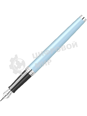 Ручка перьевая Waterman Hemisphere Colour Blocking (2179924) Blue CT, сталь нержавеющая, F, подарочная коробка