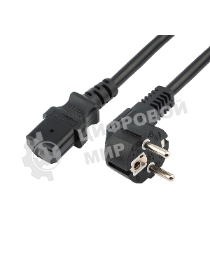 Шнур сетевой Rexant СЕЕ 7/7 (Schuko) – IEC 320 C13 3x1,0мм², длина 5м