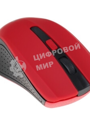 Мышь беспроводная Defender Accura MM-935 красный, 1600 dpi, радиоканал, USB, кнопки - 4
