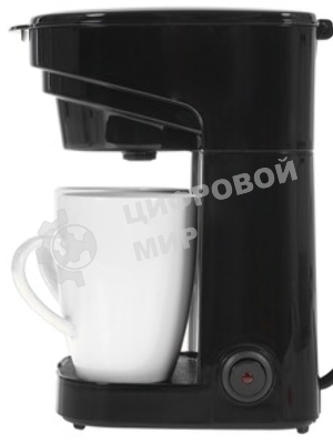 Кофеварка капельная Kitfort KT-764 черный, исп. кофе - молотый, 0.3 л, 450 Вт