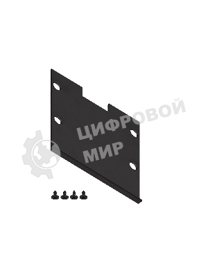 Заглушка для накладного алюминиевого профиля GP8481 BK черный 35*35