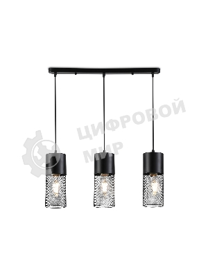 Светильник Ambrella light TR8501/3 BK черный E27/3 max 60W 550*100*1000