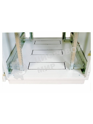 Шкаф телеком. напольный 42U (800x1000) дверь стекло (ШТК-М-42.8.10-1ААА) (3 коробки)