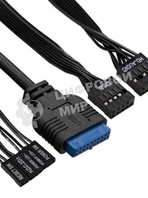 Компьютерный корпус Miditower ExeGate AA-440U-UNS450 (ATX, БП UNS450 с вент. 12см, 2хUSB+1хUSB 3.0, аудио, черный)
