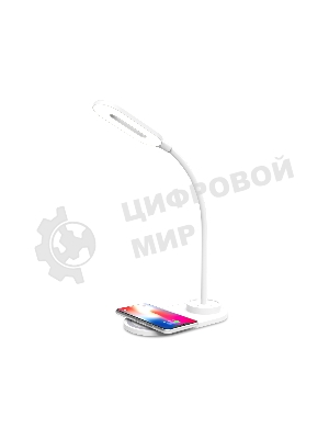 Светодиодная настольная лампа Ambrella light DE588 WH белый LED 3000-6400K 3W
