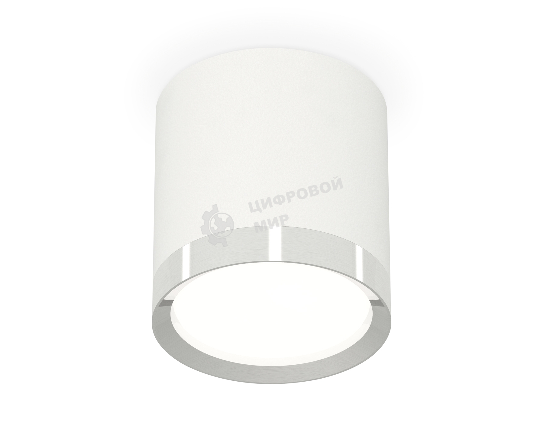Светильник Ambrella Light XS8141003 SWH/PSL белый песок/серебро полированное GX53 (C8141, N8118)