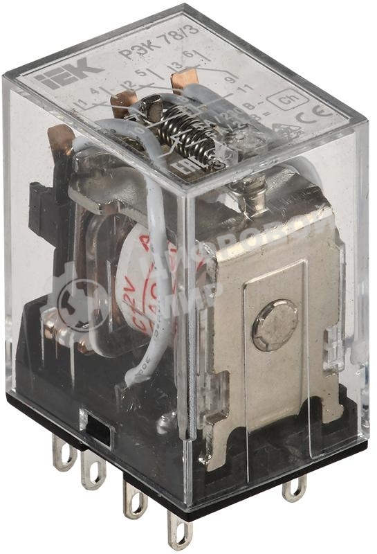 Реле РЭК78/3(MY3) 5А 12В АC | RRP20-3-05-012A | IEK