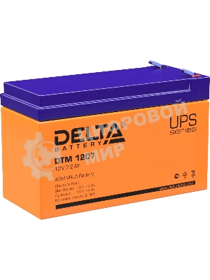 Батарея для ИБП Delta DTM 1207 (12V, 7.2Ah)
