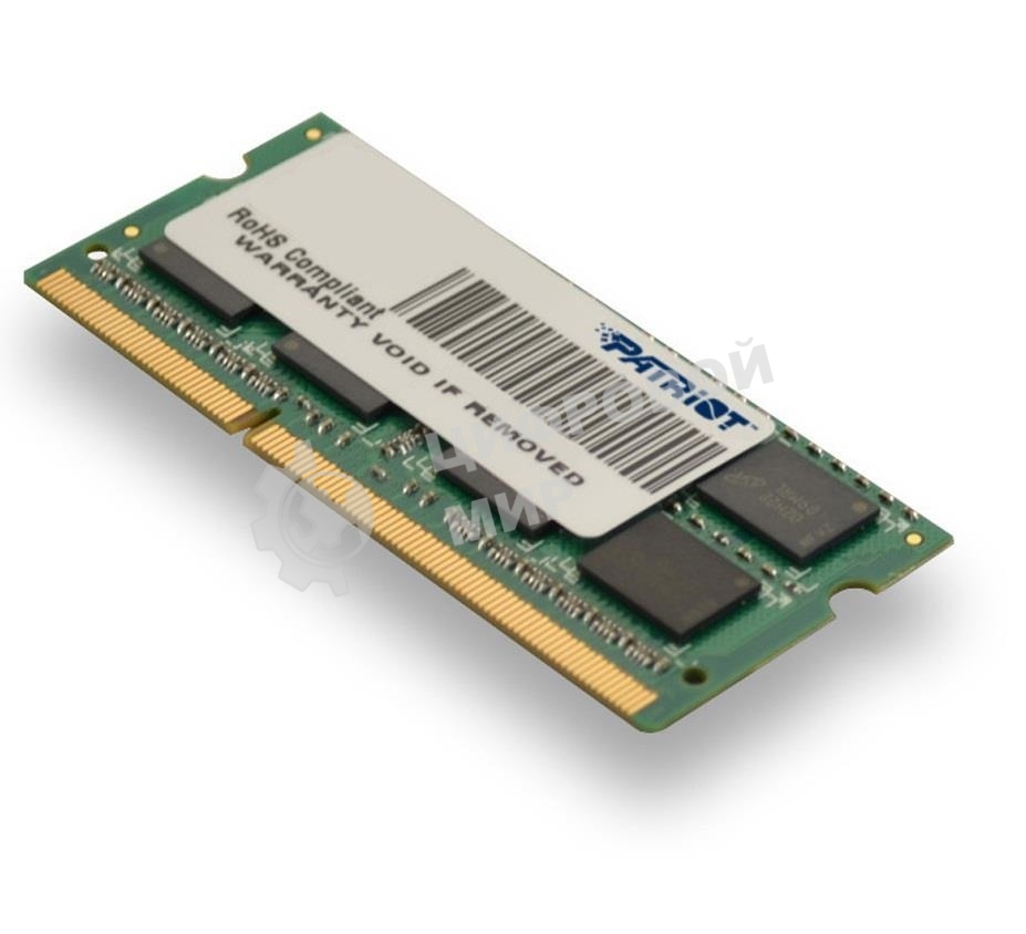 Оперативная память Patriot, DDR3, 4GB, (1x4 GB,), 1600 MHz, CL11, SO-DIMM