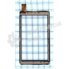 Сенсорное стекло (тачскрин) Kingvina PG601, черное