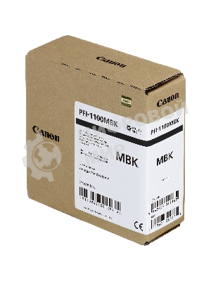 Картридж струйный Canon PFI-1100 MBK (0849C001) матовый черный (160 мл.) для Canon imagePROGRAF PRO-2000, PRO-4000, PRO-4000S, PRO-6000S
