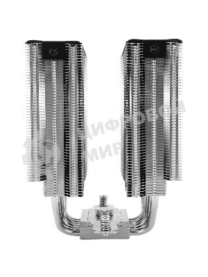 Кулер для процессора Thermalright Royal Pretor 130 (4-pin PWM, 158мм, Ni/Cu, 6x6мм, 1x120+1x130мм, 80.45CFM/81.88CFM, 29.4dBA/28.3dBA, 2150PM/1750RPM, S: 1200, 1700, 1851, 2011, 2066, 115X, AM4, AM5, silver, black)