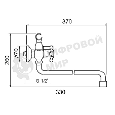 SL71-140 Смеситель для ванны