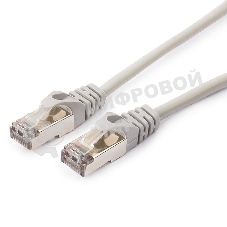 Патч-корд FTP Cablexpert cat.5e, 2м, литой, многожильный серый