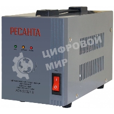 Стабилизатор напряжения Ресанта АСН-500Д/1-Ц электронный однофазный серый