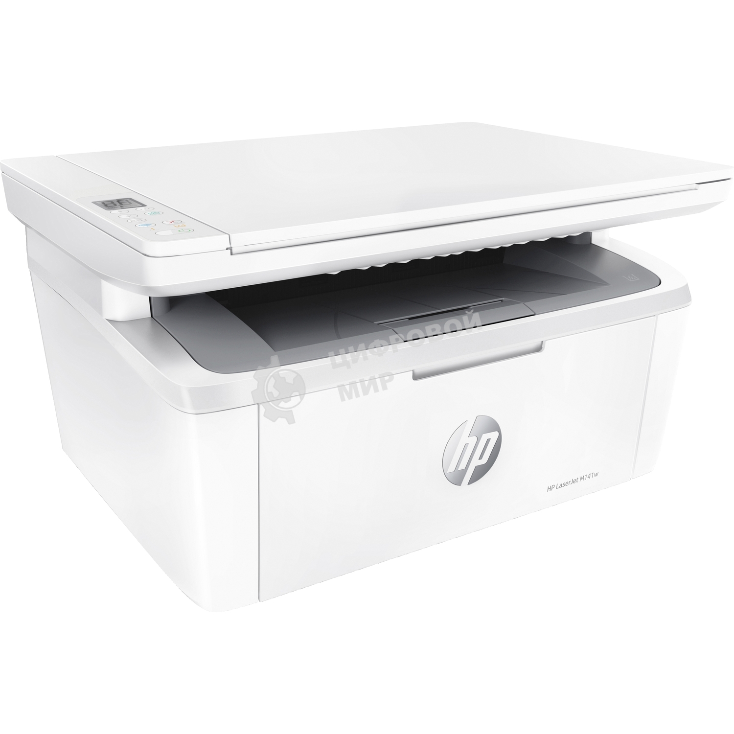 МФУ лазерное HP LaserJet M141w (7MD74A), A4, ч/б, печ. до 20 стр/мин., 600x600dpi, USB, Wi-Fi, Air Print, Mopria