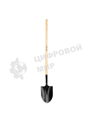 Лопата штыковая Palisad LUXE амер. типа, 215х285х1500 мм, деревянный лакированный черенок