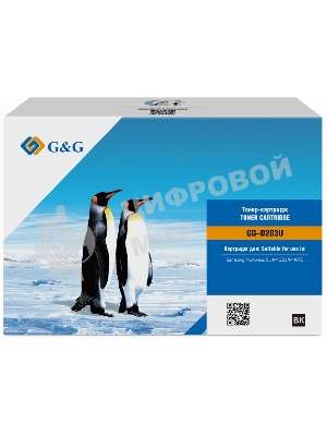 Картридж лазерный G&G GG-D203U черный (15000стр.) для Samsung ProXpress M4020/M4070